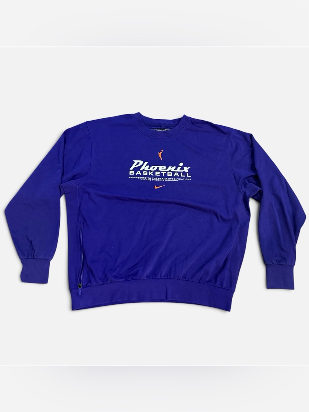 NWOT Nike Jordan Phoenix Suns Basketball Crewneck Sweater - Purple XL